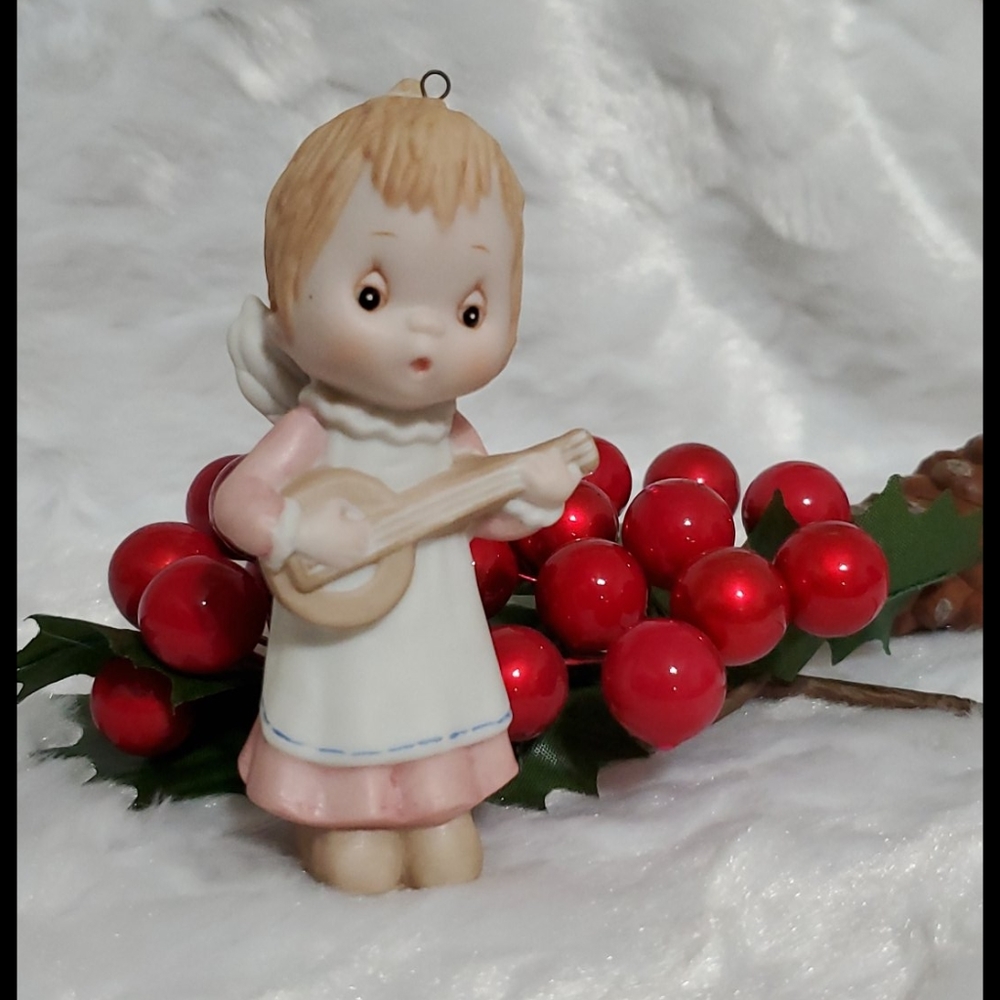 BETSEY CLARK HALLMARK 1984 winged guitar girl vintage 70s style retired